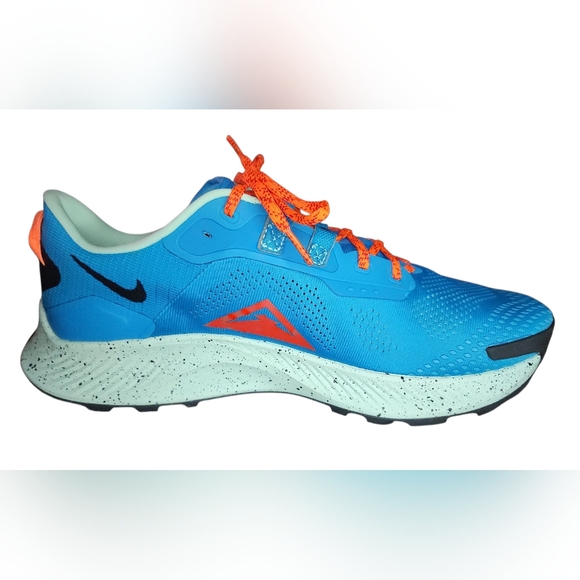 NWOB Nike Pegasus Trail 3 'Laser Blue Habanero Red', Mens 13 - Picture 8 of 10